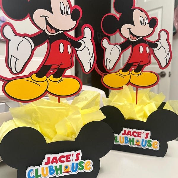 Mouse Pal Birthday Centerpieces
